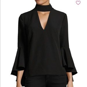 ☀️MILLY black Andrea top size 8 new with tags